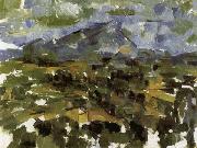 Paul Cezanne Mont Sainte-Victoire,Seen from Les Lauves oil painting artist